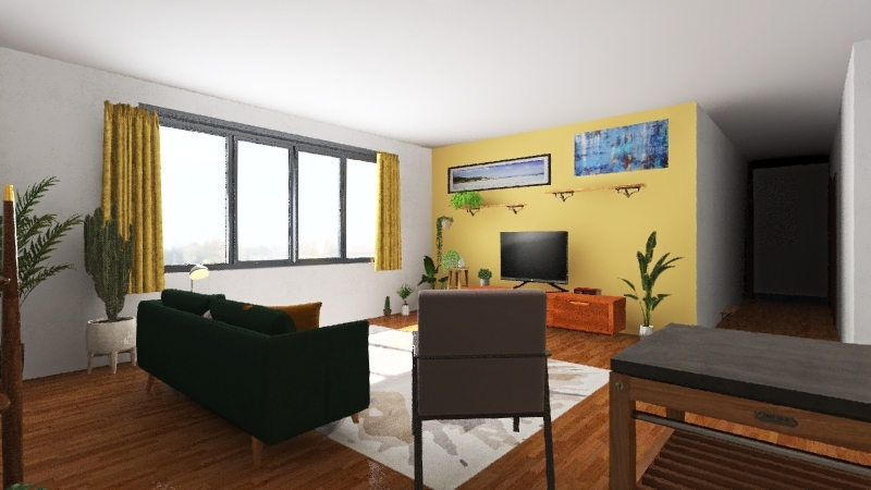 Apartamento AF 3d design renderings