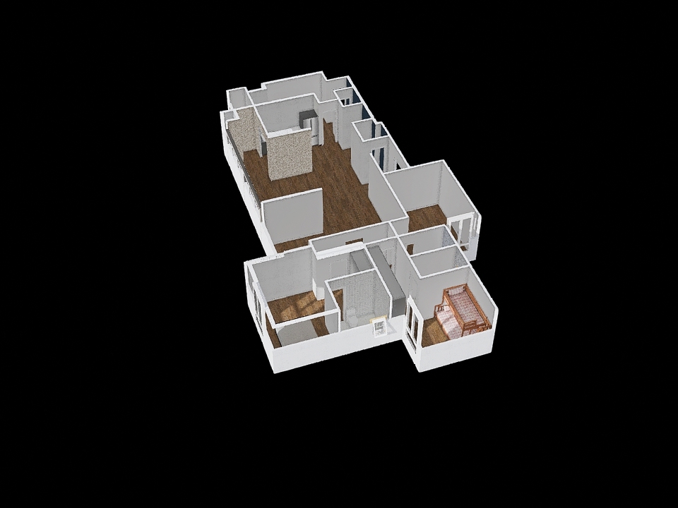 Projeto Maison 3d design renderings