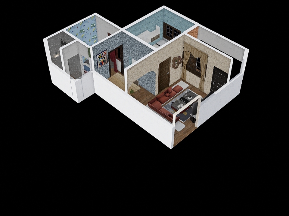 kitchen2 3d design renderings