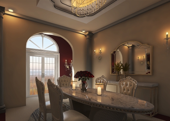 diningroom Design Rendering