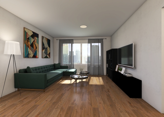 2bedroom apartment Design Rendering