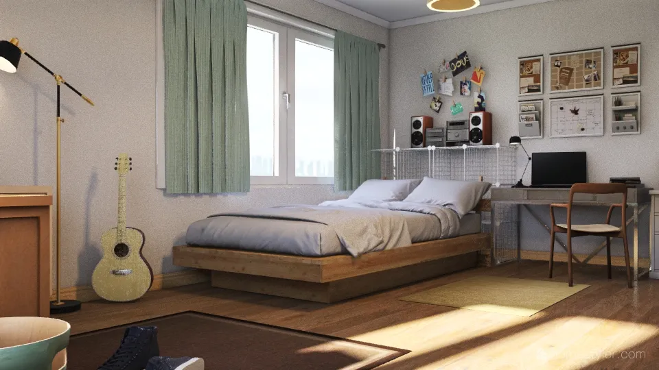Kurosaki Surgery and Home Floor 2 3d design renderings