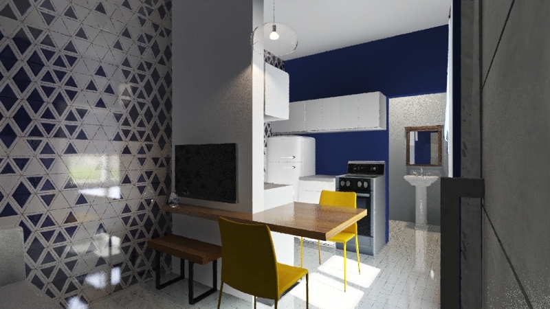 Cocina Rubi, versión Viki 2 3d design renderings