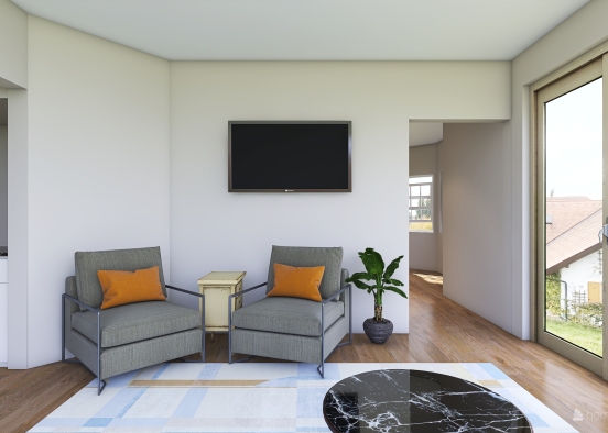 Jill - Living Room Design Rendering