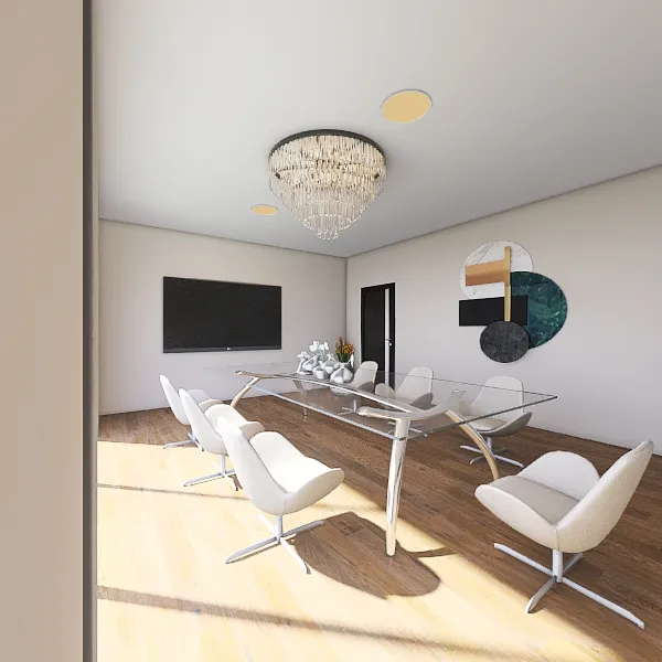 Meeting room 3d design renderings