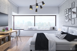 Apartment - 3 bedrooms Design Rendering