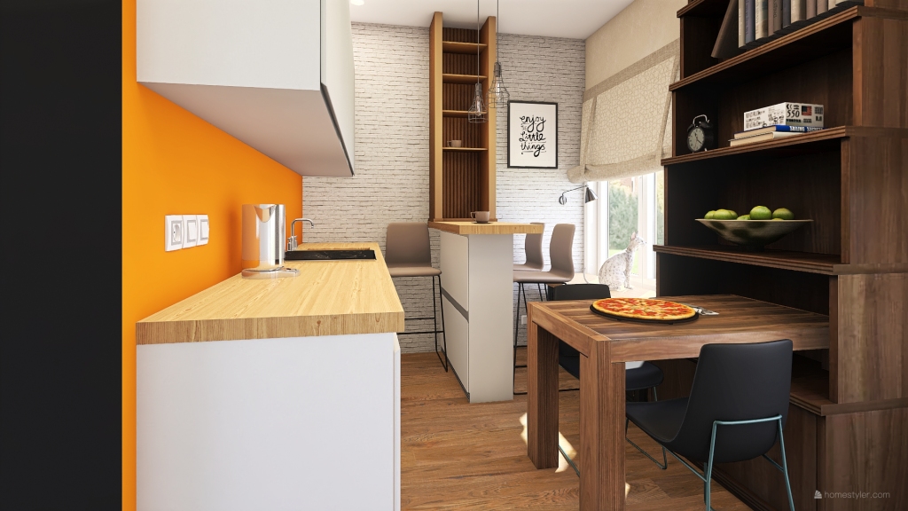 Квартира Саша3 3d design renderings