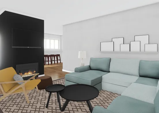 Laura Living Room Design Rendering