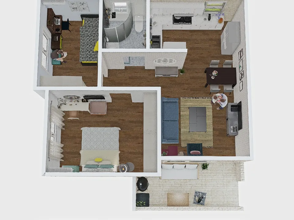 House 18 3d design renderings