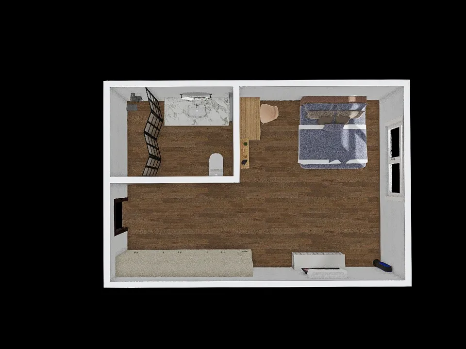 ห้องนอน 3d design renderings