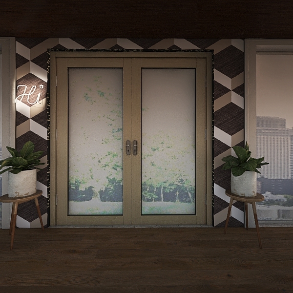 lil restaurant 3d design renderings