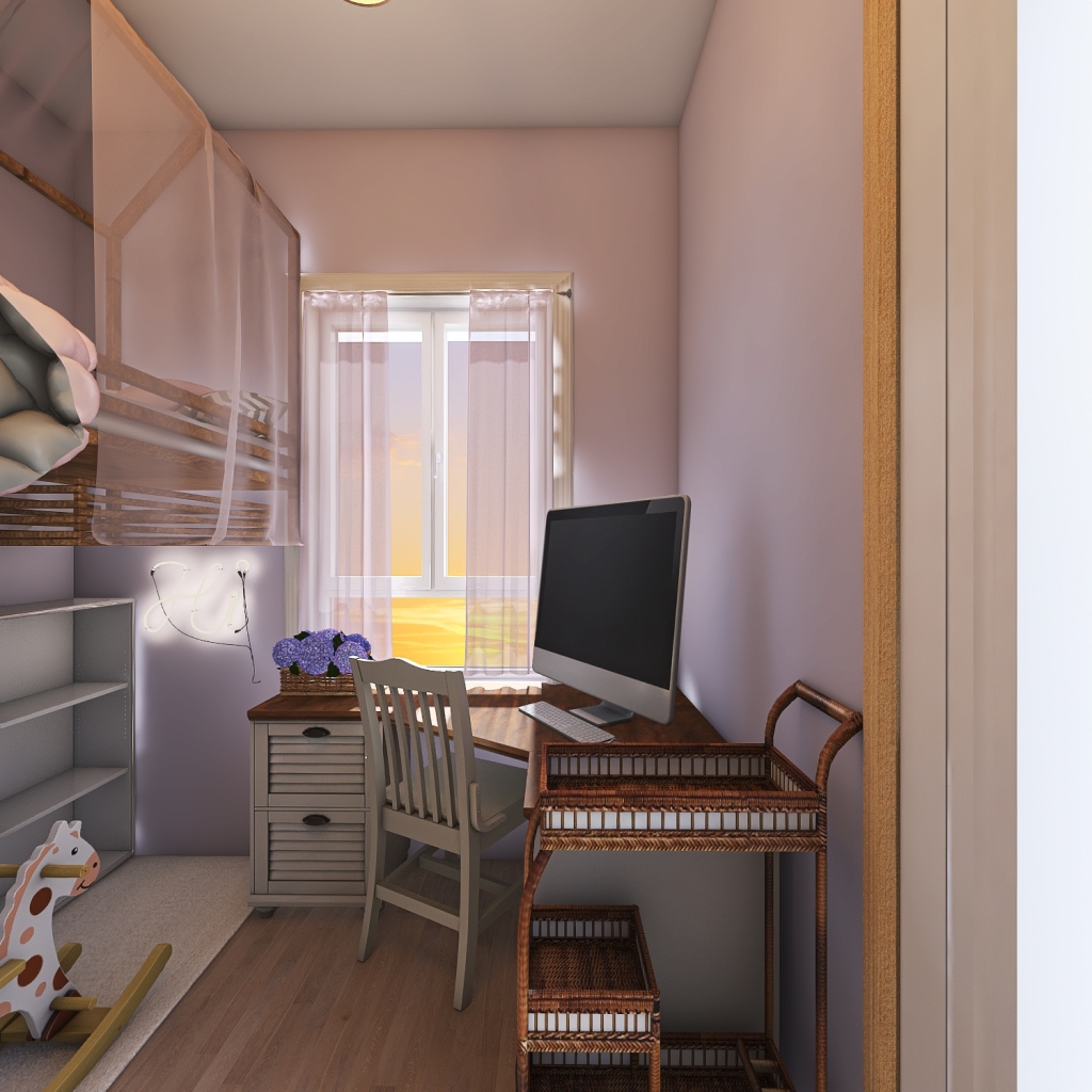 Joey's room 3d design renderings
