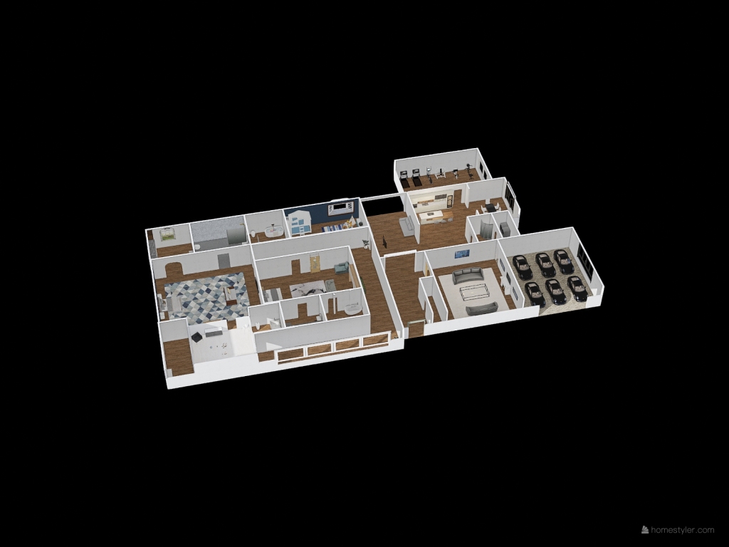 Niamh's House 3d design renderings
