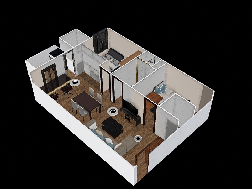 home01 3d design renderings