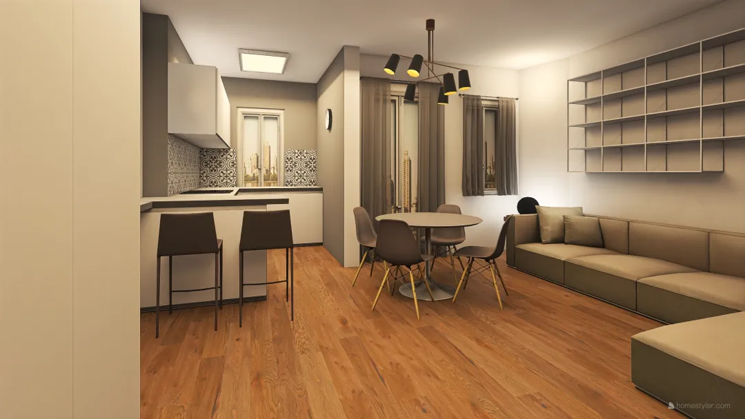 Casa Mercante 3d design renderings