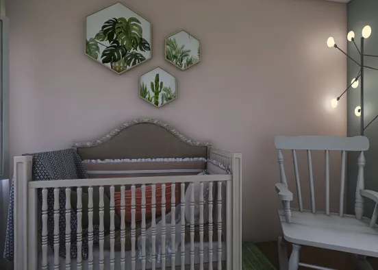 Nursery Interior Design 2020 Design Rendering