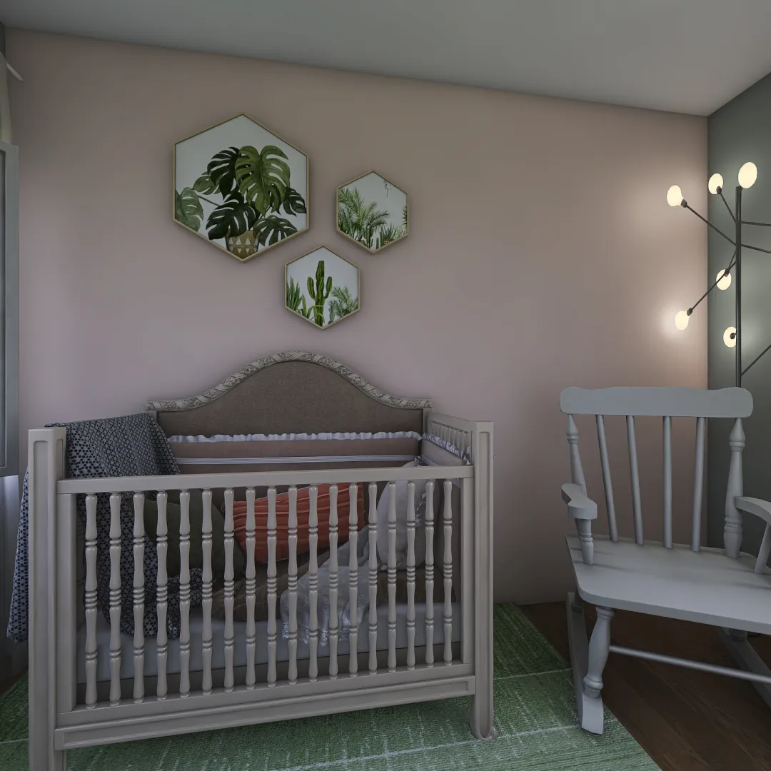Nursery Interior Design 2020 3d design renderings