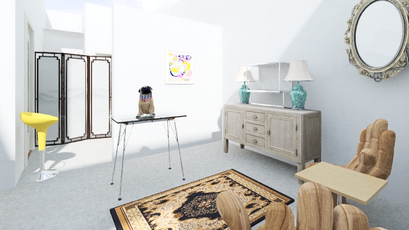 Main Space 3d design renderings