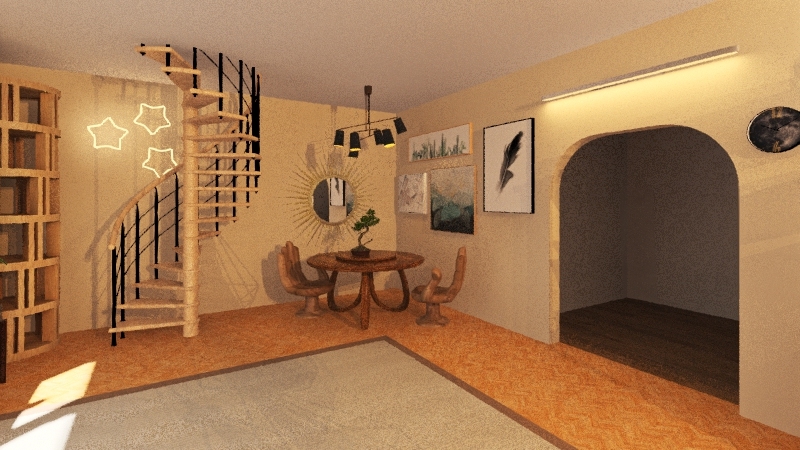 Floor Plan Interior Design - DDE - Angelina Thomas 3d design renderings