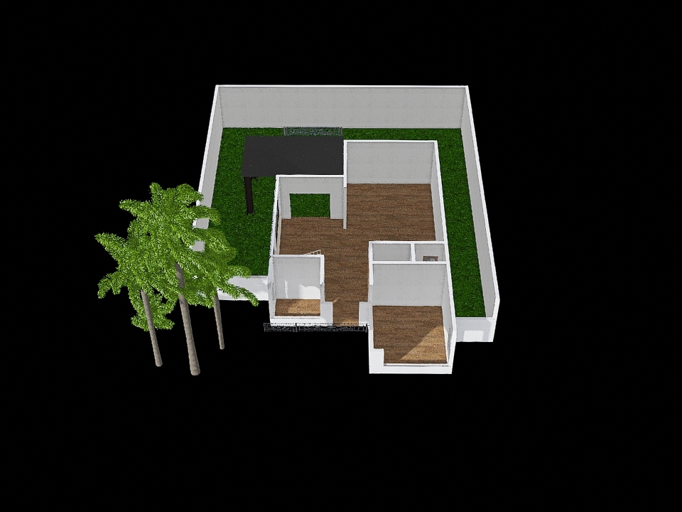 Casa Atibaia 3d design renderings