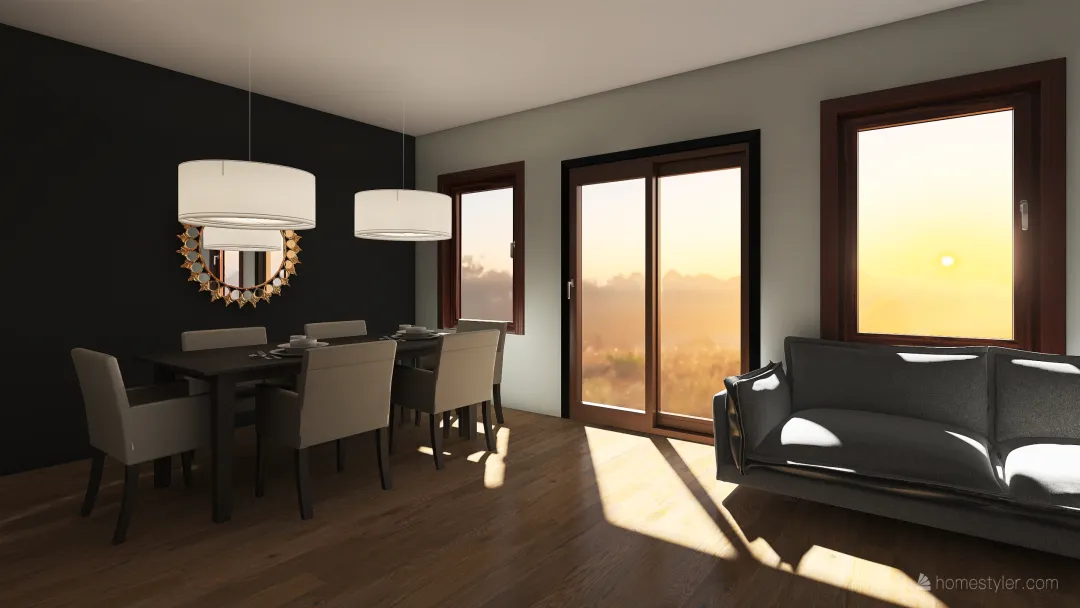 mórkowo-livingroom 3d design renderings
