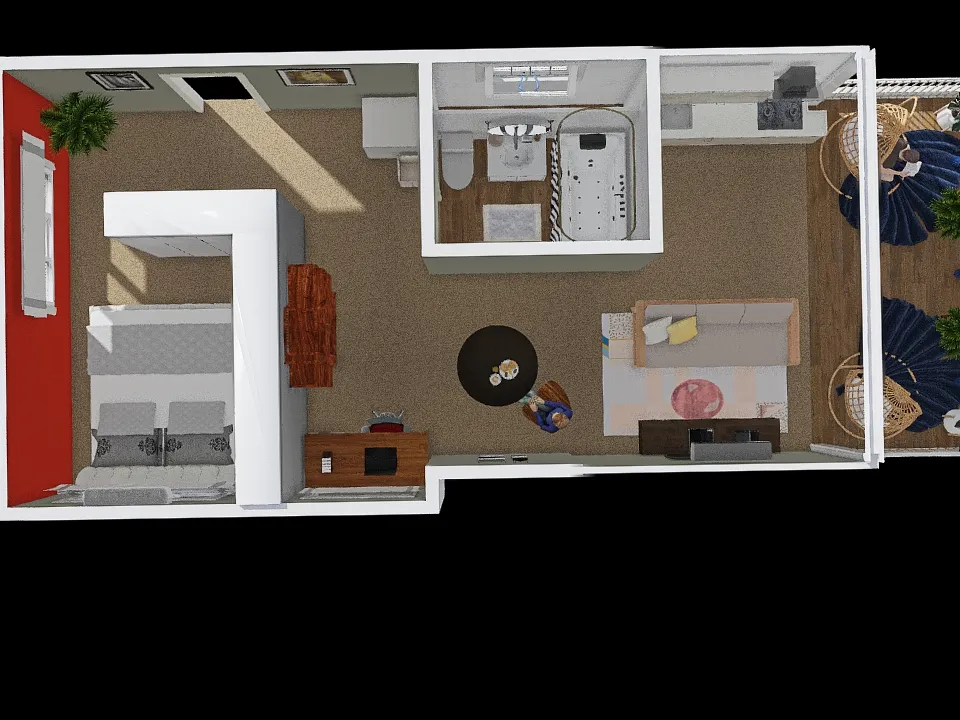 executive room 2 3d design renderings