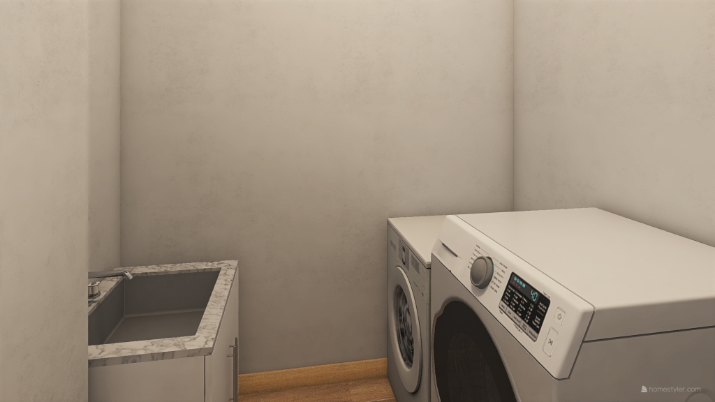Laundry 3d design renderings