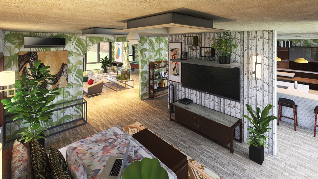 Dream home for my mom. 3d design renderings