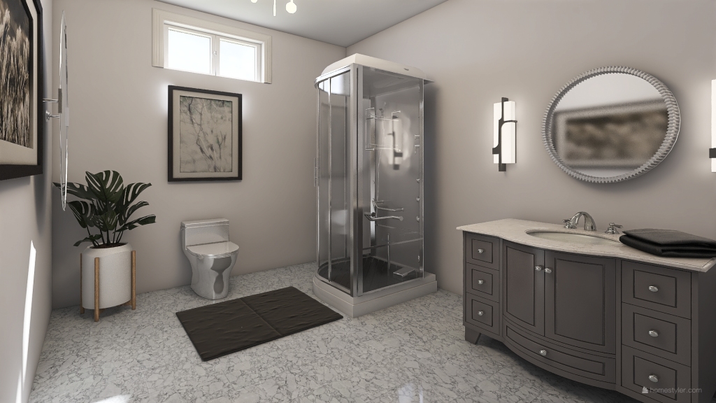 Baño de Diseño de espacios 3d design renderings