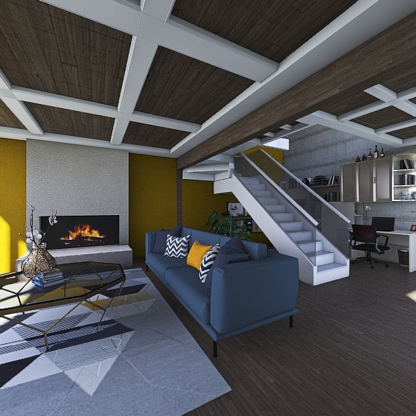1 piso 3d design renderings