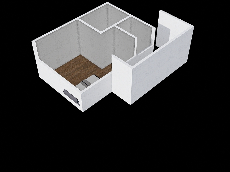 bed room' 3d design renderings