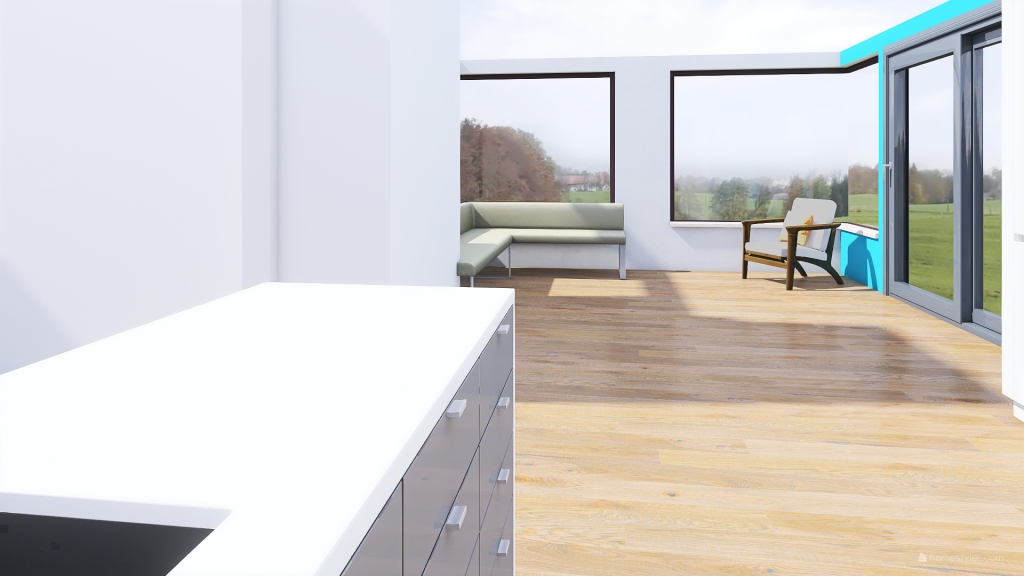 Cook Floorplan (Wrong kitchen) 3d design renderings