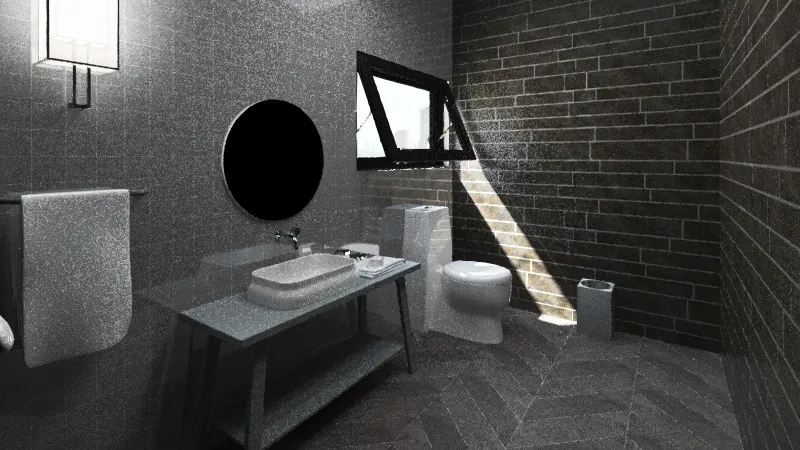 Baño I 3d design renderings