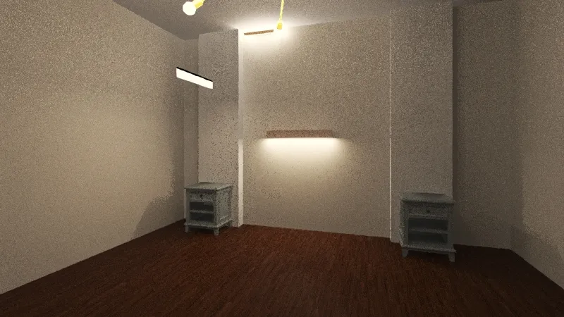 غرفة نوم شقه 3d design renderings