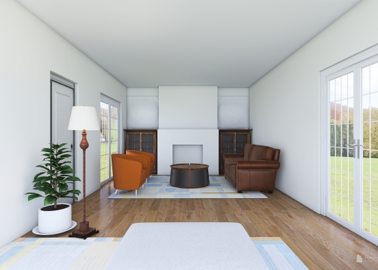 Liz - Living Room Design Rendering