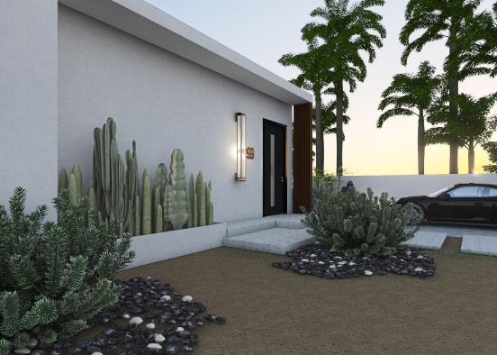 Desert House Design Rendering