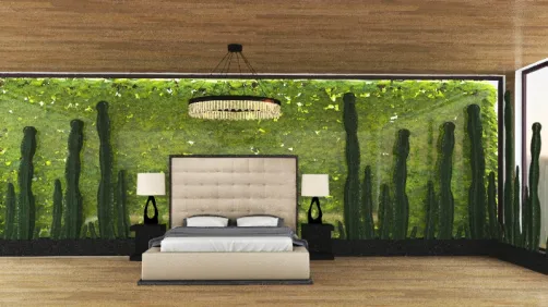 ope glass house in the jungle