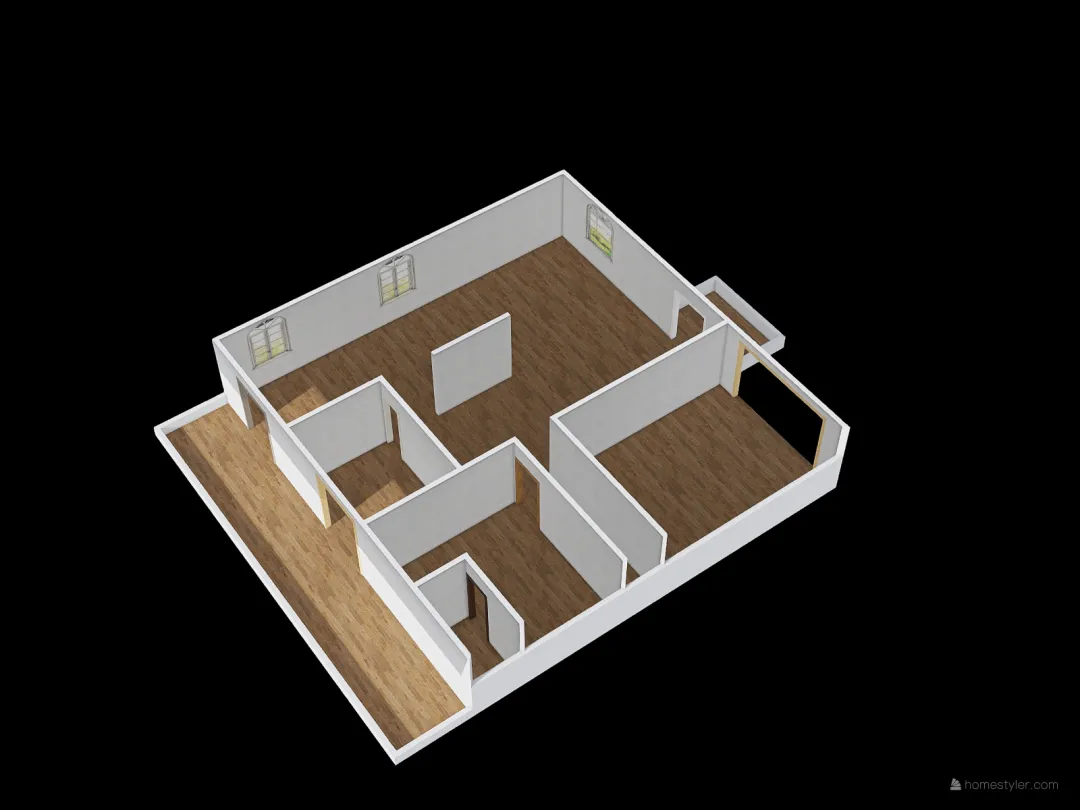 2nd Classic Modern G Floor 3d design renderings