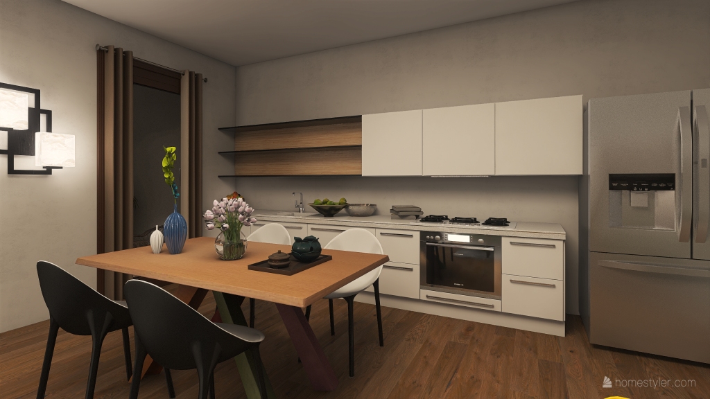 appartamento 2 3d design renderings