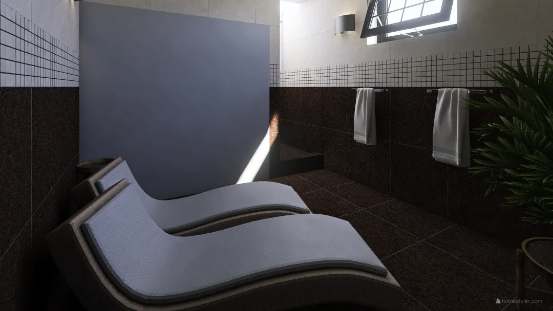 sauna 3d design renderings