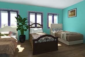 hi bedroom Design Rendering