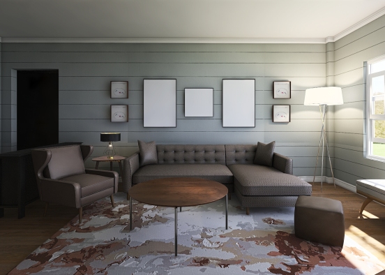Kris B. Living Room Design Rendering