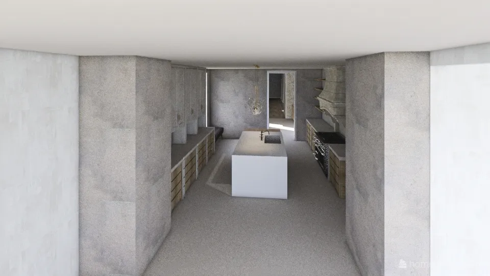 modern penthouse 3d design renderings
