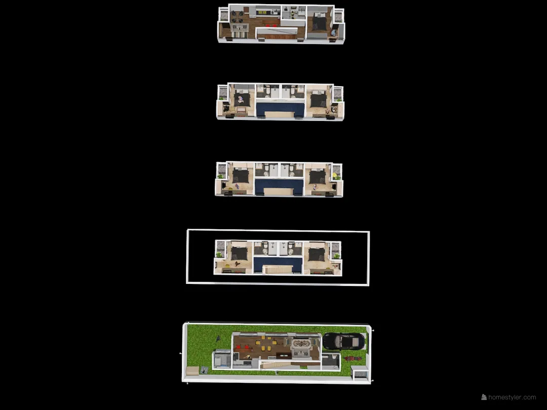 HOME-01 3d design renderings