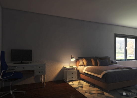 Dream bedroom J. Webb Design Rendering