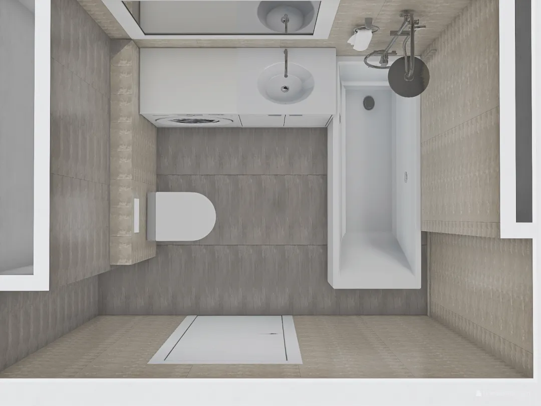 ванная 4Марго Стрижи 3d design renderings