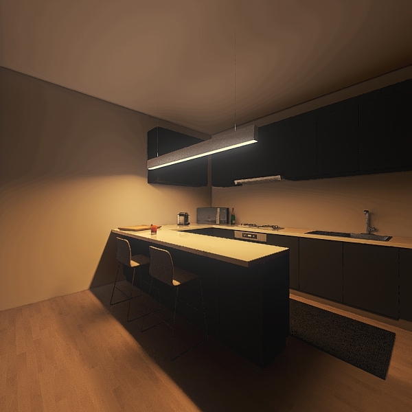 cucina 3d design renderings