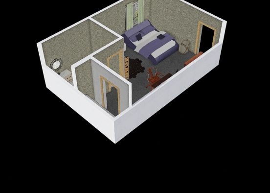 Dream bedroom design Sekoiyia Dimick Design Rendering