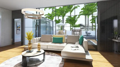 modern beach house