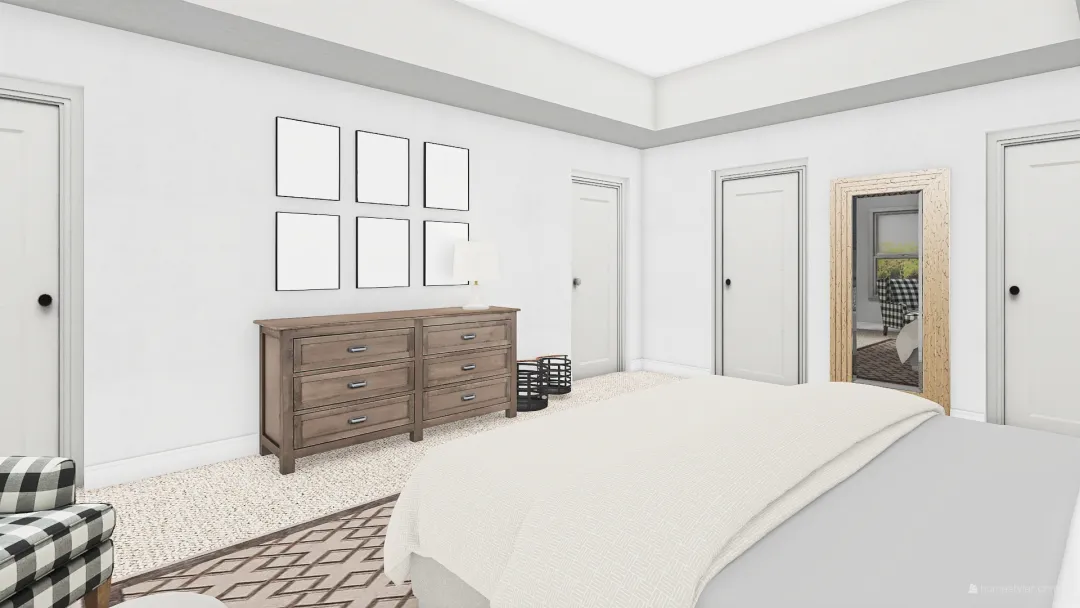Kinga C Bedroom 3d design renderings